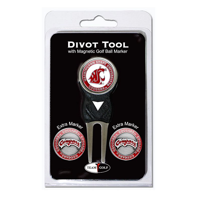 Team Golf Washington State Cougars 4-pc. Divot Tool & Ball Marker Set, Wsc Team