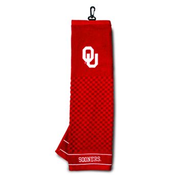 Team Golf Oklahoma Sooners Embroidered Towel