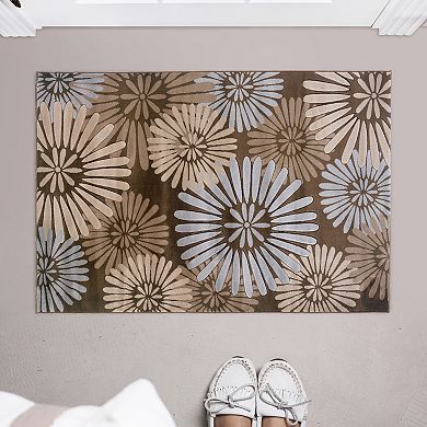 Linon Milan Floral Rug