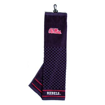 Team Golf Ole Miss Rebels Embroidered Towel