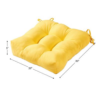 Greendale Home Fashions 2-pk. Square Outdoor Chair Pads