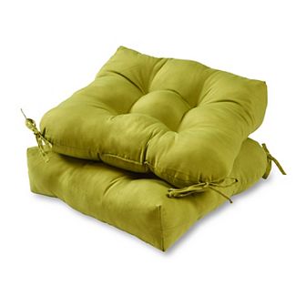 Greendale Home Fashions 2 pk Square Outdoor Chair Pads