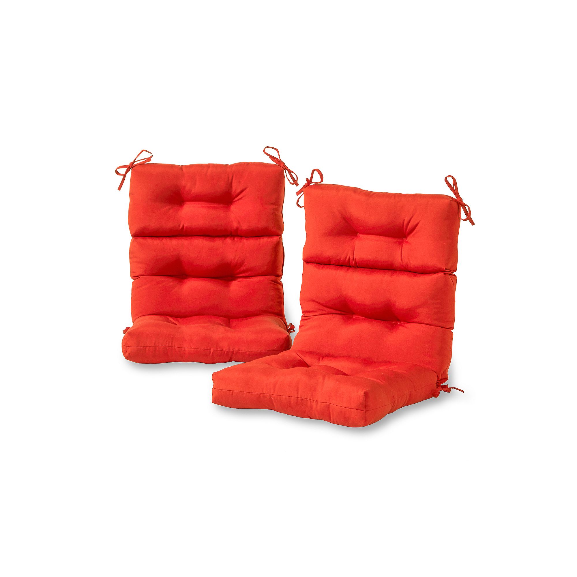 Greendale Home Fashions 2-pk. Outdoor Chair Pads, Salsa