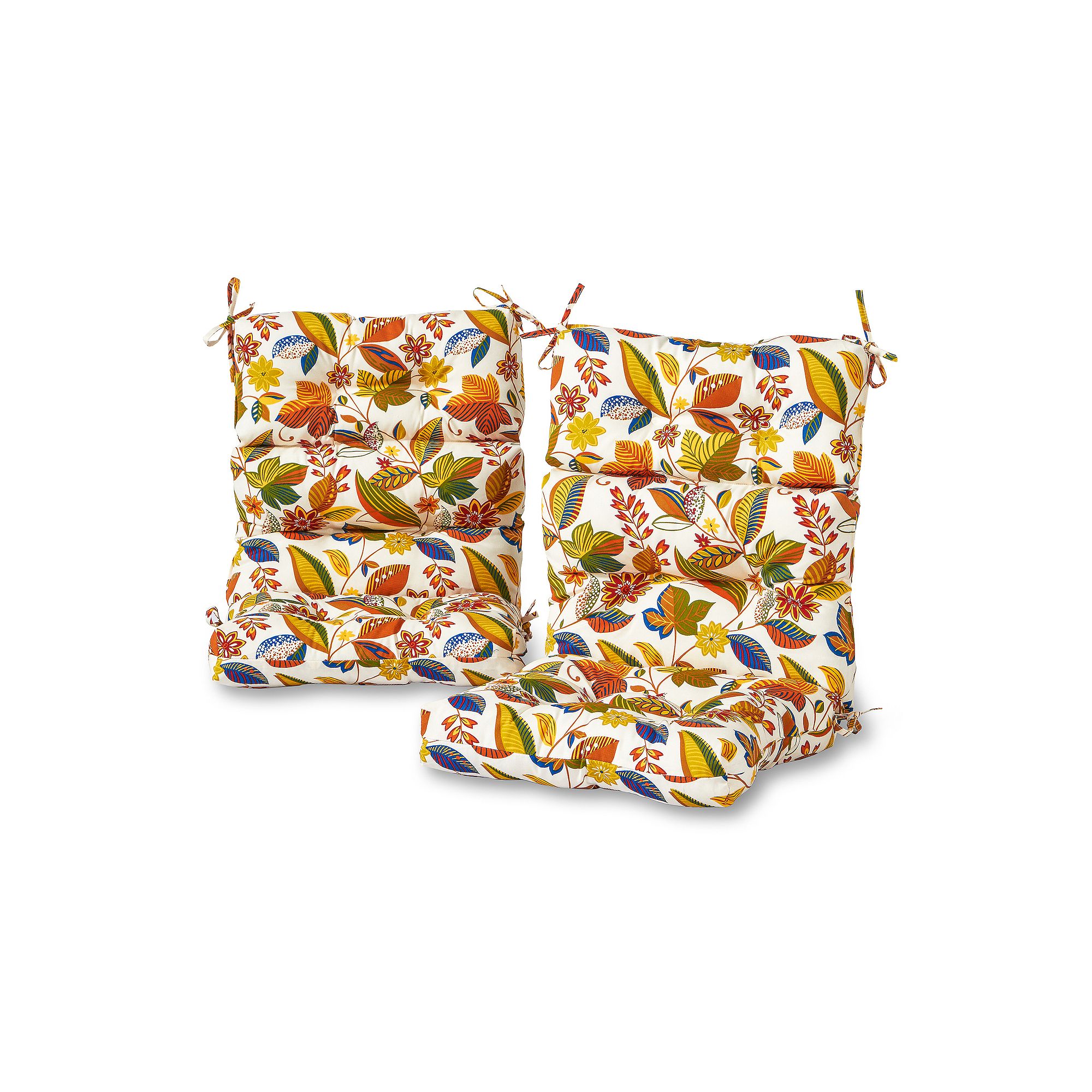 Greendale Home Fashions 2-pk. Outdoor Chair Pads, Skyworks