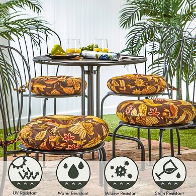 Greendale Home Fashions 4-pk. Round Chair Pads