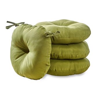 Greendale Home Fashions 4 pk Round Chair Pads