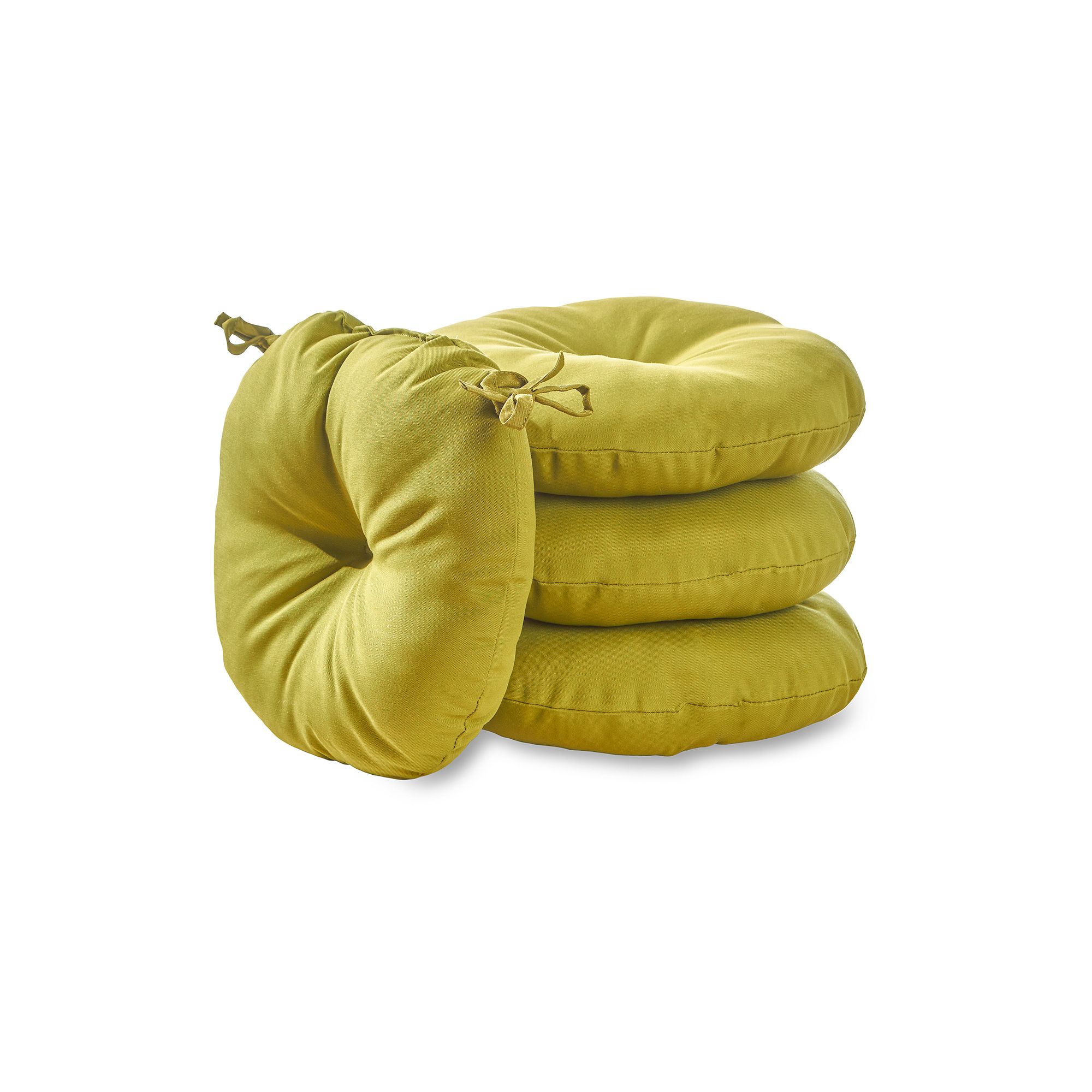 Greendale Home Fashions 4-pk. Round Chair Pads