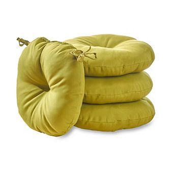 Greendale Home Fashions 4 pk Round Chair Pads