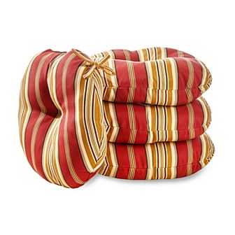 Greendale Home Fashions 4 pk Round Chair Pads