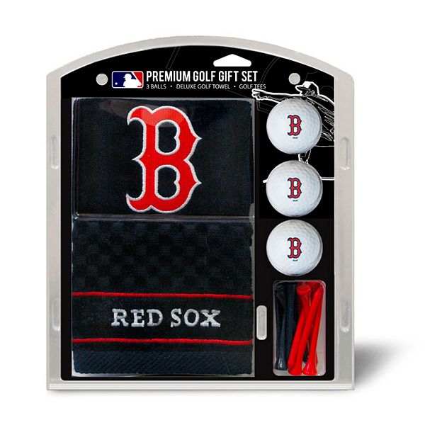 Team Golf Boston Red Sox Embroidered Towel Gift Set