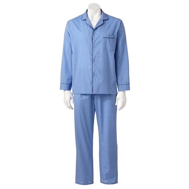 Pajamas Mans Cotton Plus Size Pajamas Long Sleeved Pullover Sporty Homewear  Leisure Nightwear Pjs Men Home