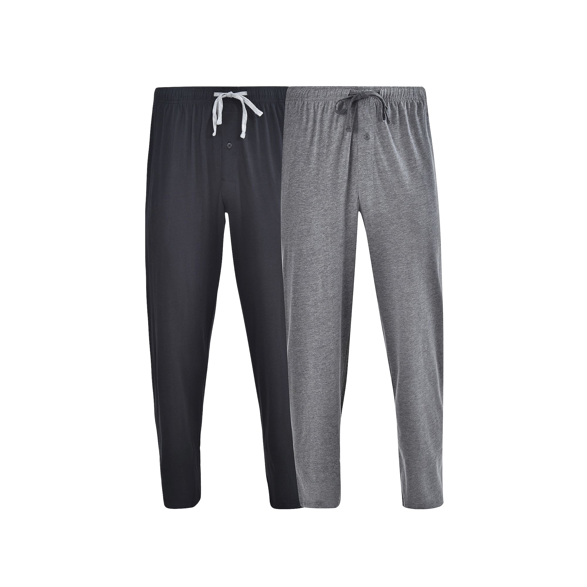 Big & Tall Hanes® 2-pack Solid Knit Pajama Pants, Mens, Size: XL Tall, Bl