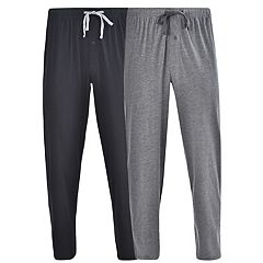 Up to 75% Off Kohl's Men's Fleece  2-Pack Pajama Pants Only $7.49