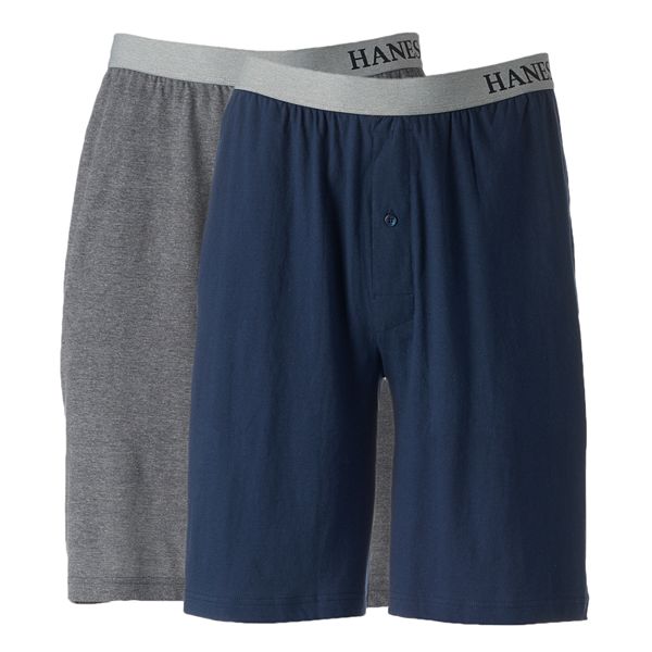 Lounge Sleep Shorts Details about   New Mens Hanes 2 Pk Size 5X 