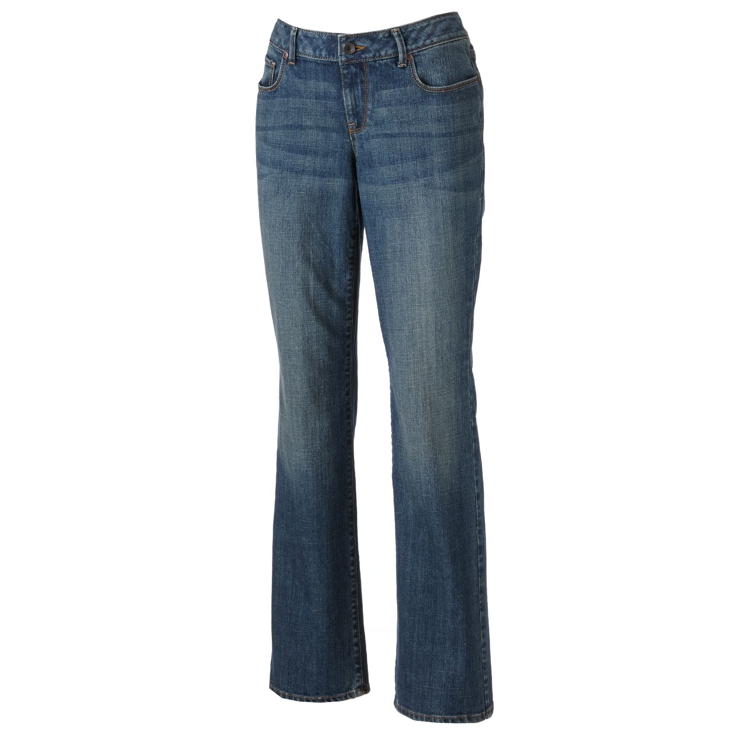 kohls bootcut jeans womens