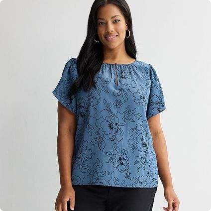 Women's Blouses, Tops & Shirts: Ladies Clothing Near Me