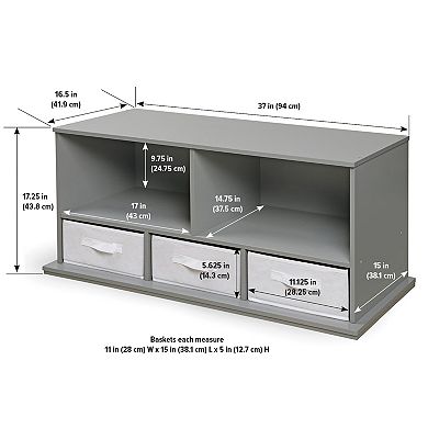 Badger Basket Shelf Storage Cubby