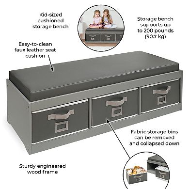 Badger Basket Storage Bench