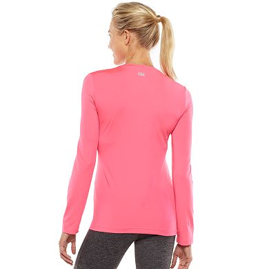 Women's FILA SPORT® Basic Workout Long Sleeve Tee