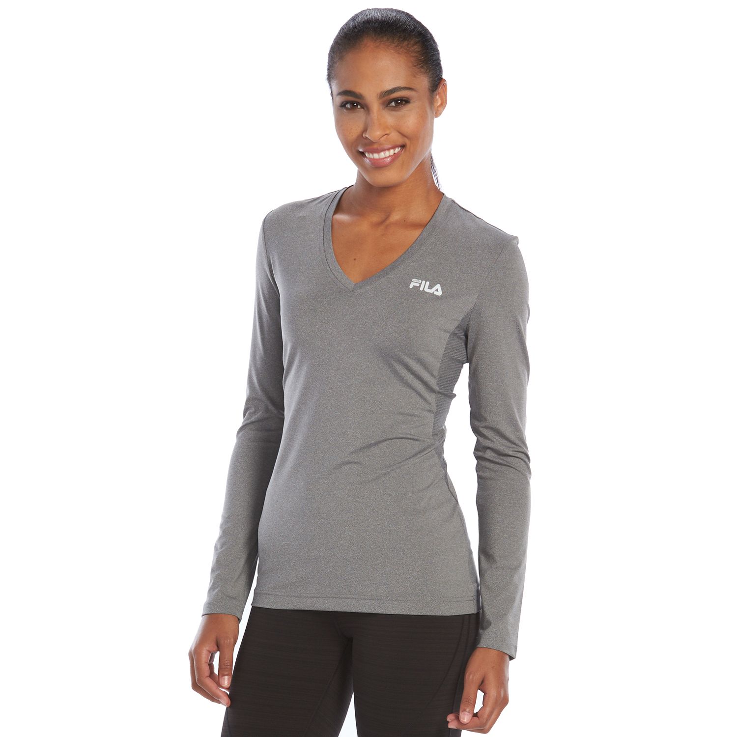 long sleeve workout tee