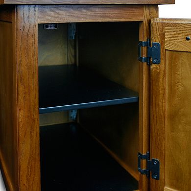 Leick Furniture Bin Cabinet End Table