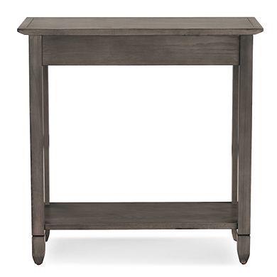 Leick Furniture Rustic Slate Finish Console Table