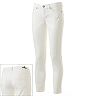 LC Lauren Conrad Distressed Skinny Ankle Jeans