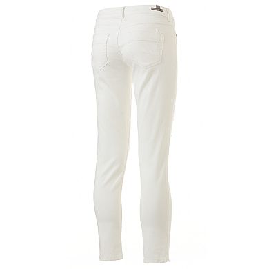 LC Lauren Conrad Distressed Skinny Ankle Jeans