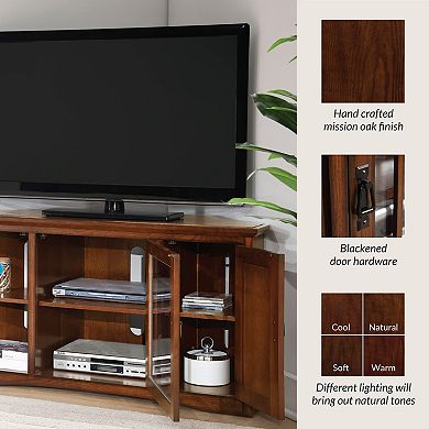 Leick Furniture Mission Corner TV Stand