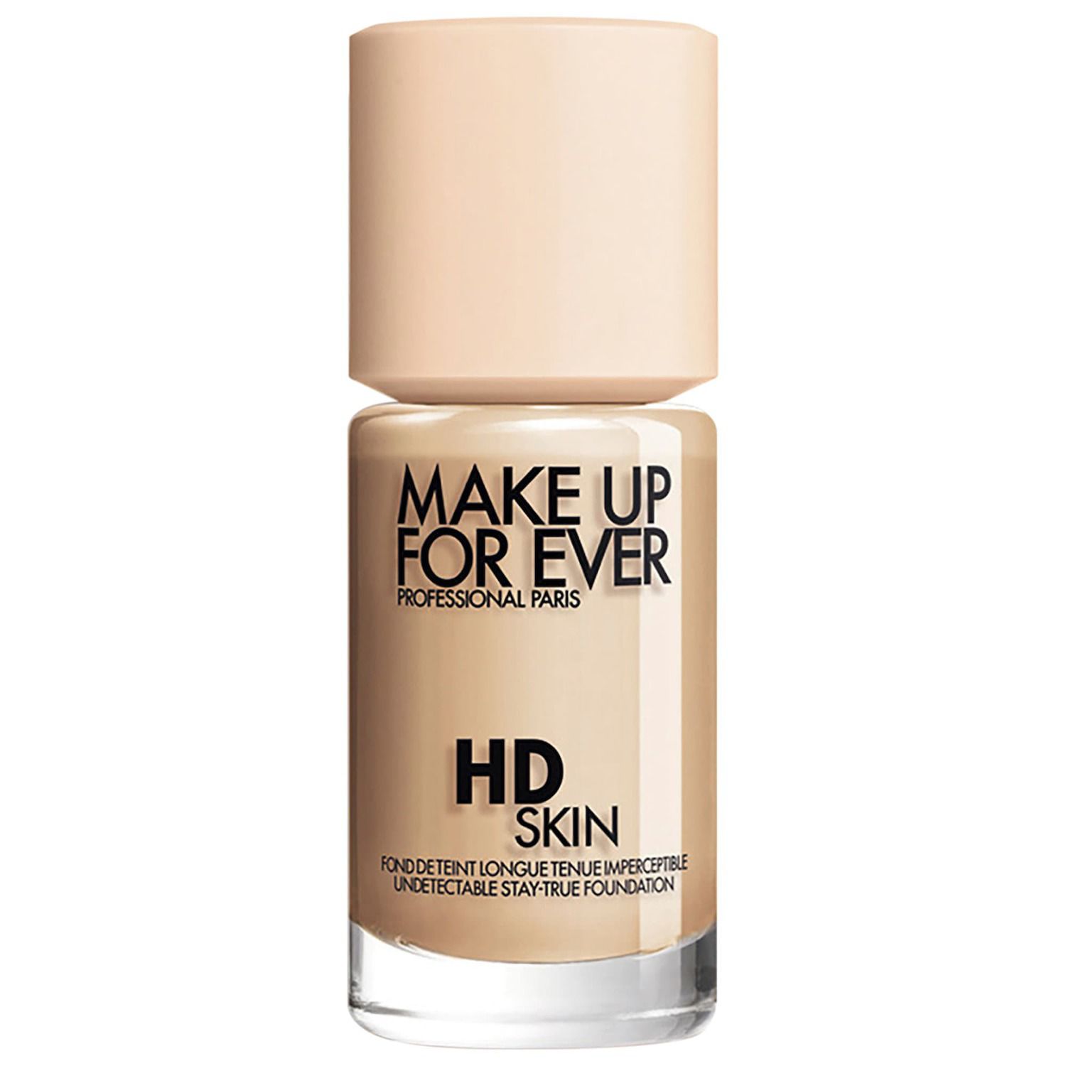 MAKE UP FOR EVER HD Skin Waterproof Natural Matte Foundation - 1n14 (1.01 FL OZ)