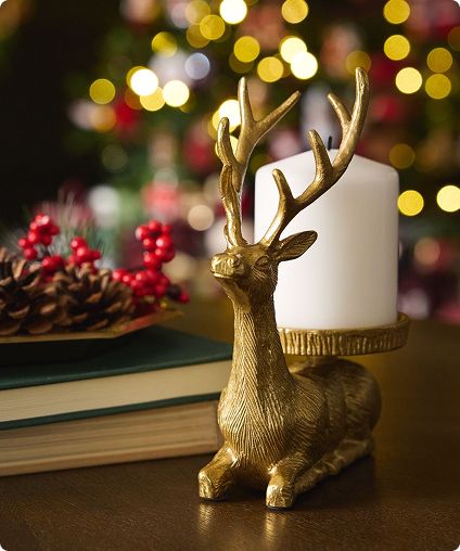 2 indoor christmas trees