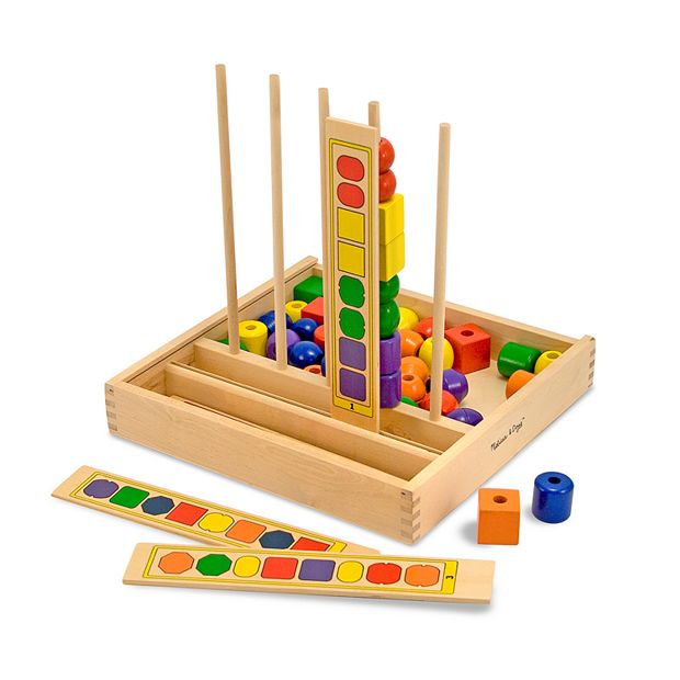 Melissa & doug store bead sequencing set