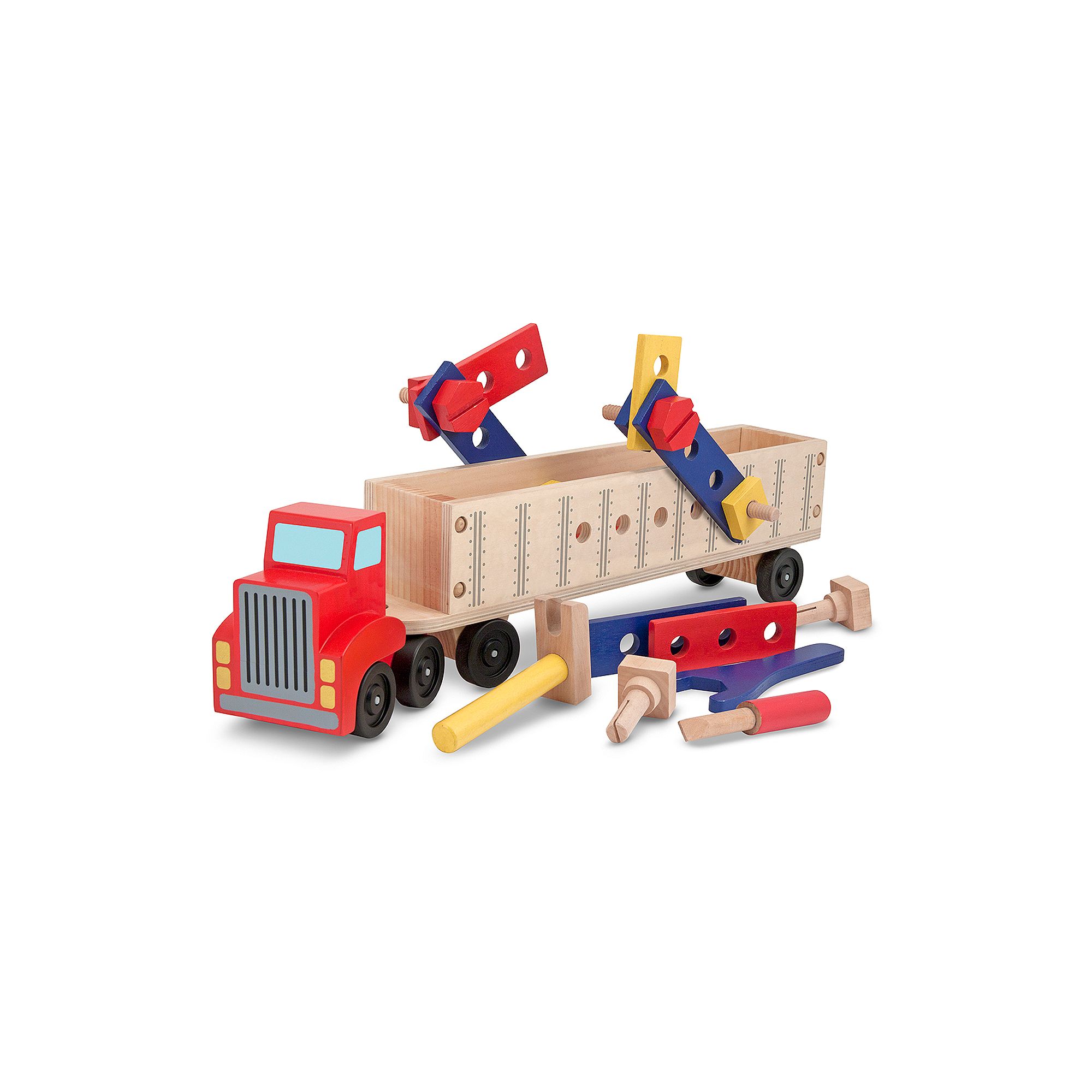 Melissa & Doug Big Rig Truck Building Set, Multicolor