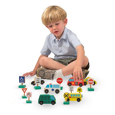 Melissa & Doug Vehicles & Traffic Signs