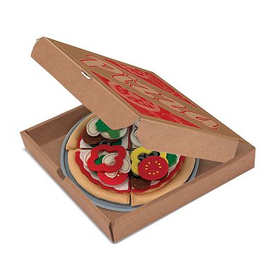 Melissa and Doug Felt Food Pizza Set