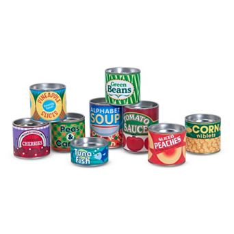 Melissa & Doug Let's Play House Grocery Cans