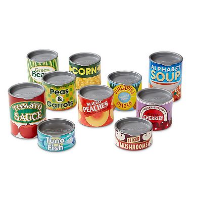 Melissa and Doug Let's Play House Grocery Cans