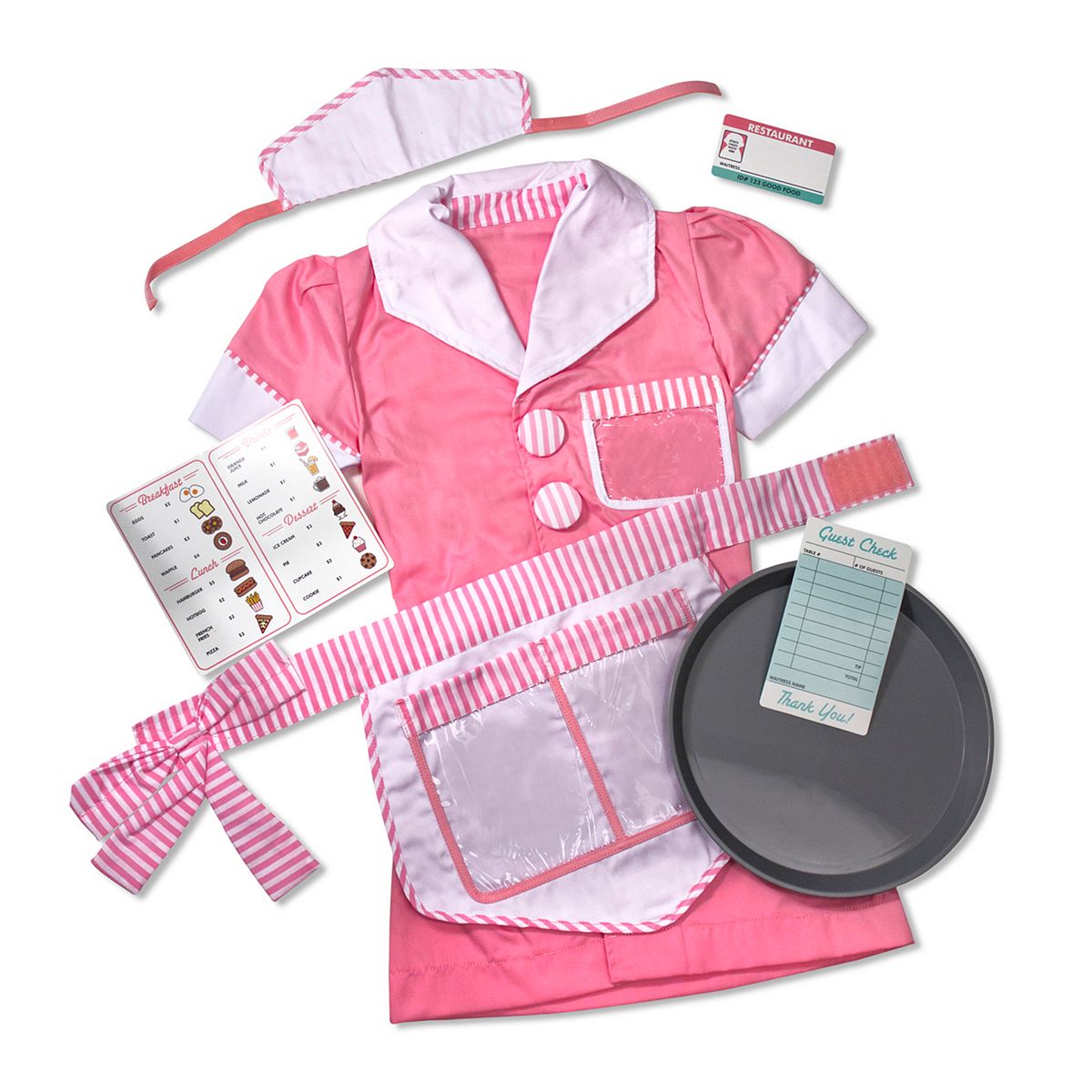Melissa & Doug Waitress Role Play Costume | Kohls