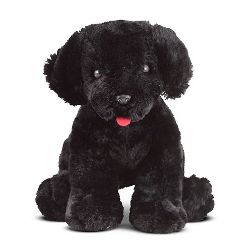small black dog stuffed animal