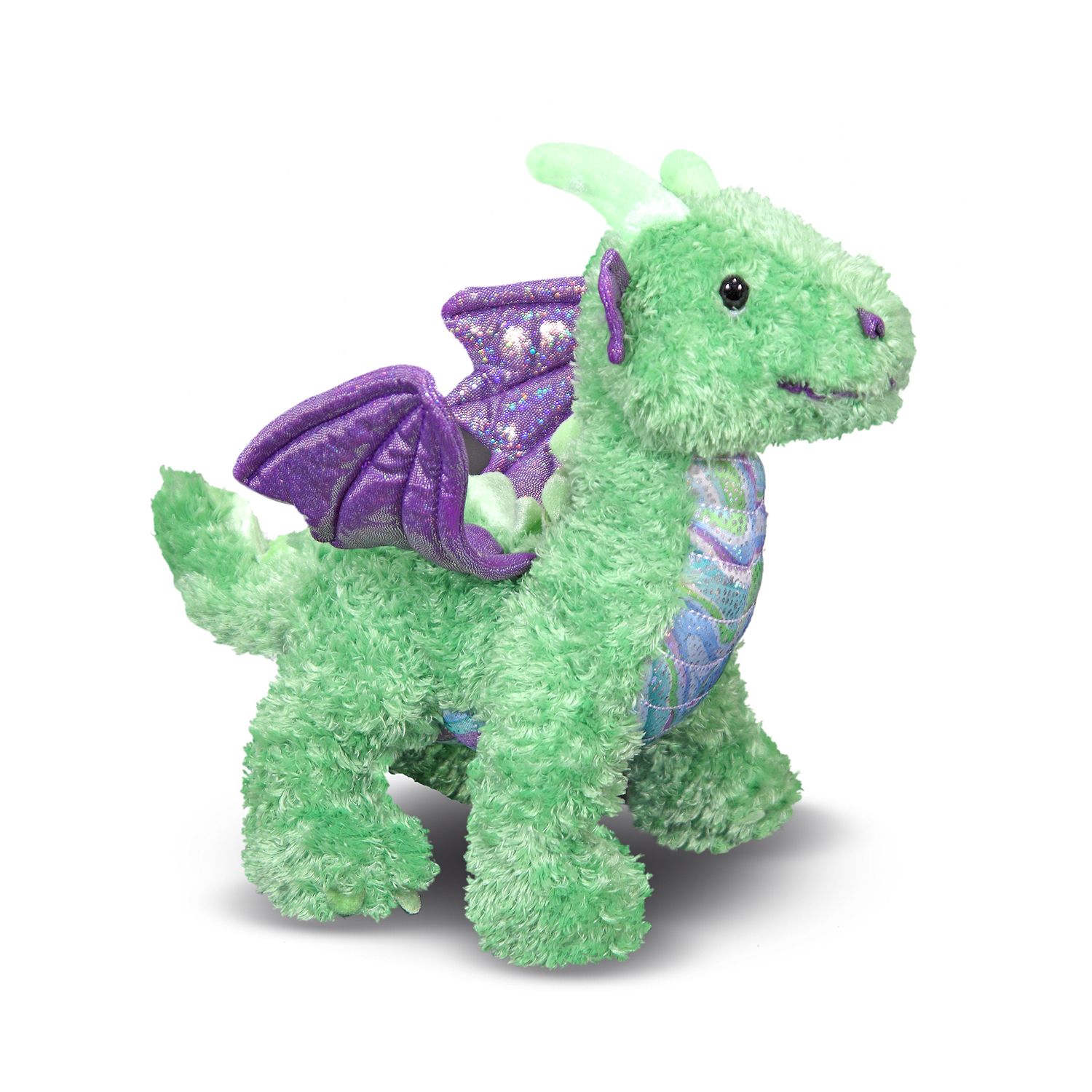 green dragon stuffed animal