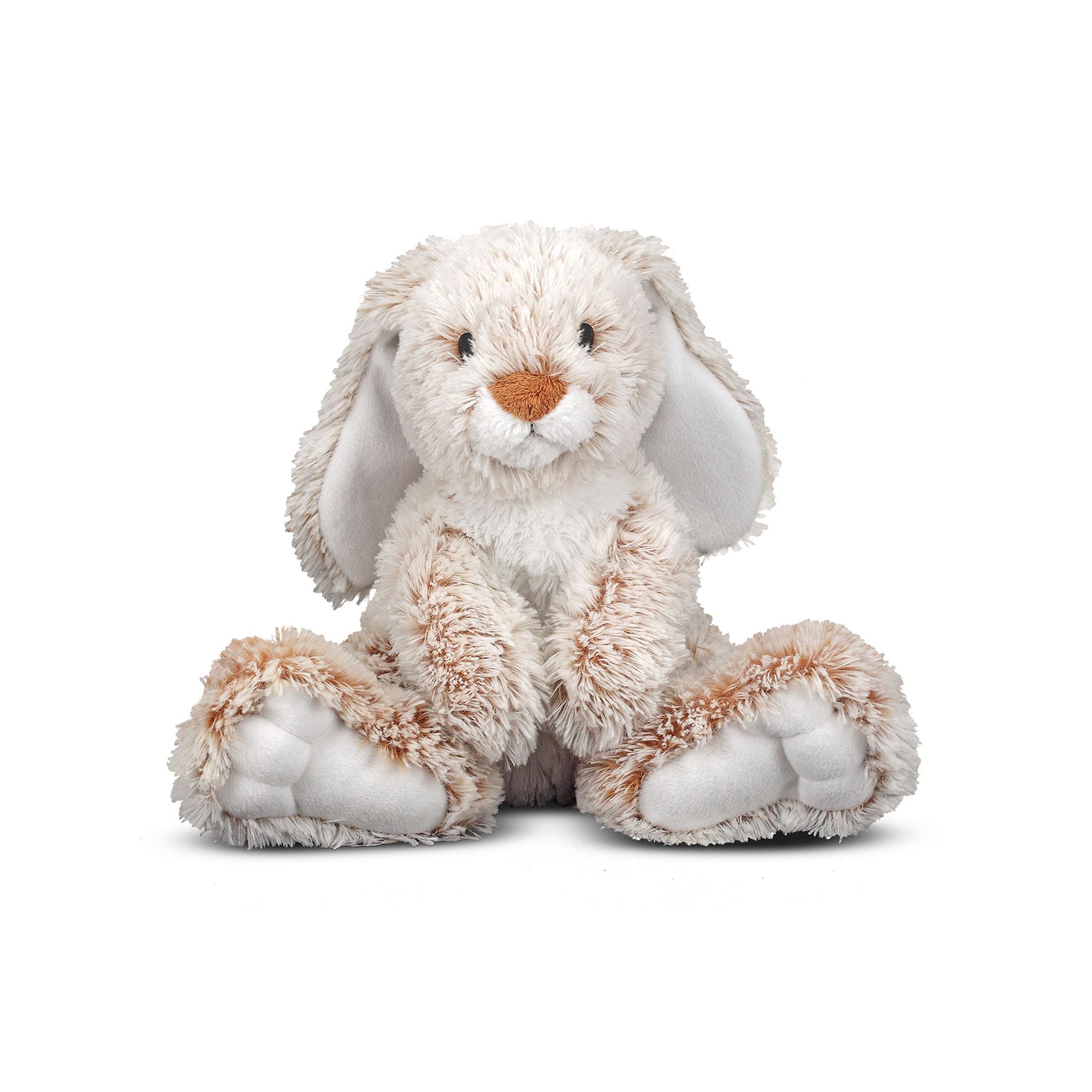 Melissa & Doug Burrow Bunny Plush, Multicolor