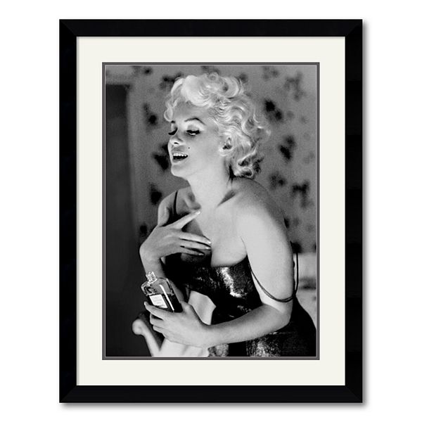 Marilyn Monroe, Chanel No. 5'' Framed Wall Art by Ed Feingersh