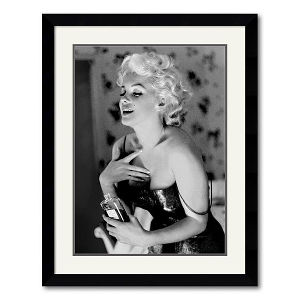 Marilyn Monroe, Chanel No. 5 Framed Art Print by Ed Feingersh