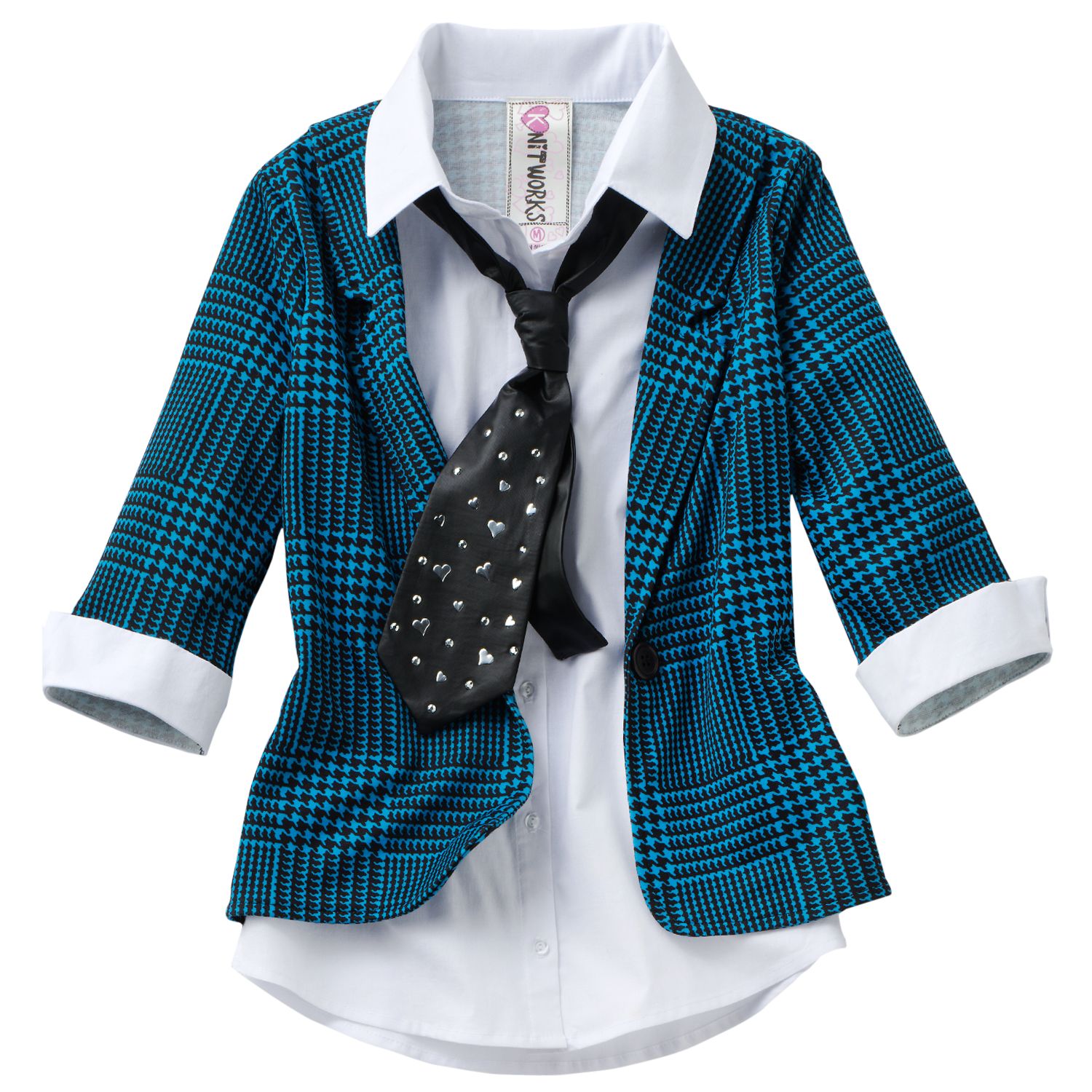 kohls houndstooth jacket