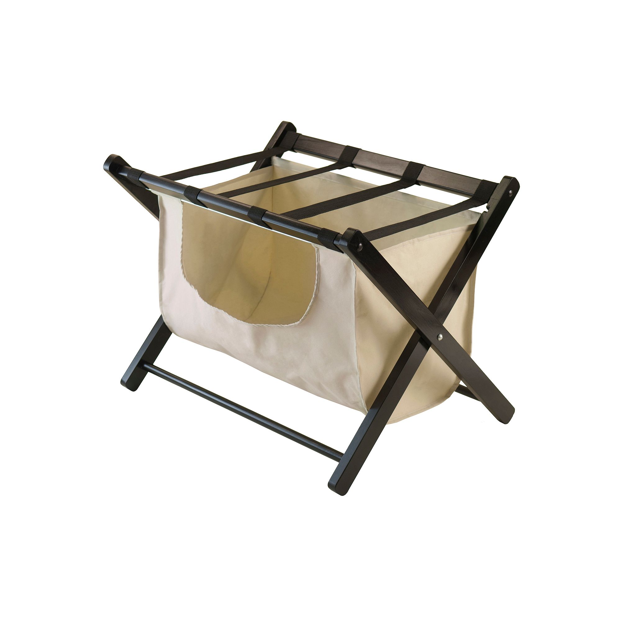 Dora Luggage Rack, Brown