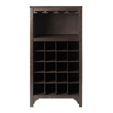 Winsome Ancona Modular 20-Bottle Wine Cabinet