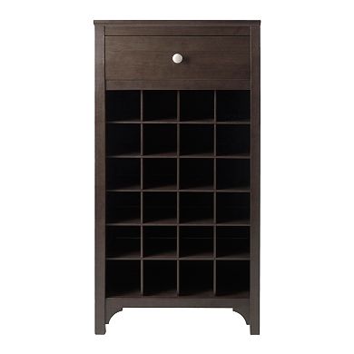 Winsome Ancona Modular 24-Bottle Wine Cabinet