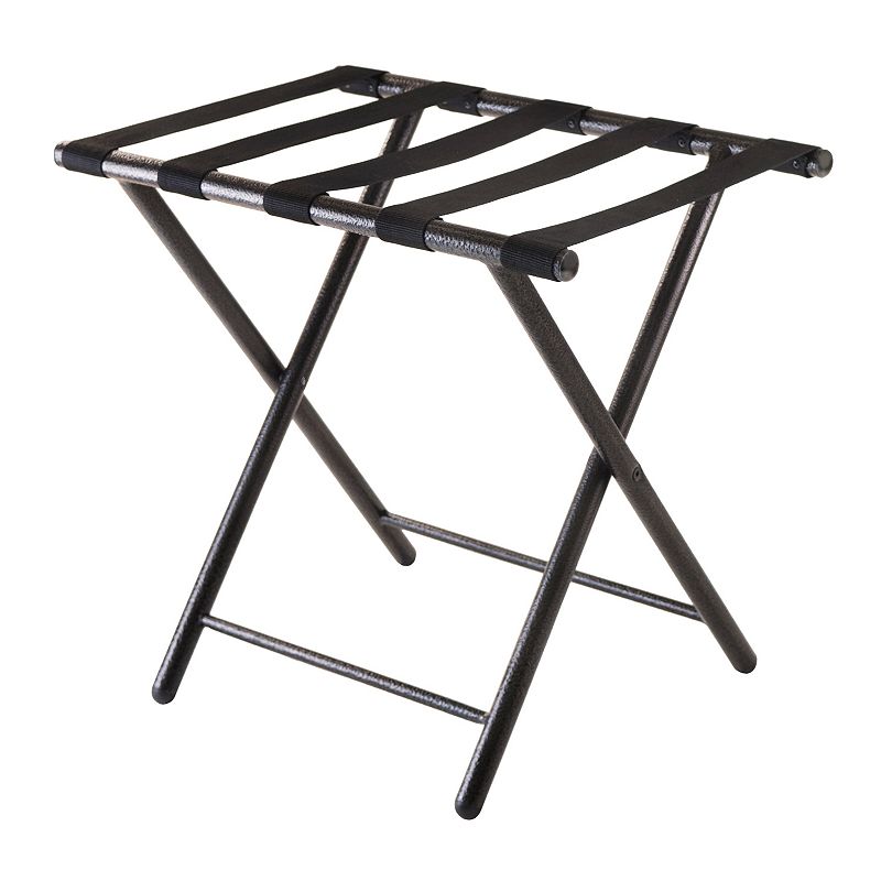 Winsome Tavin Luggage Rack, Black