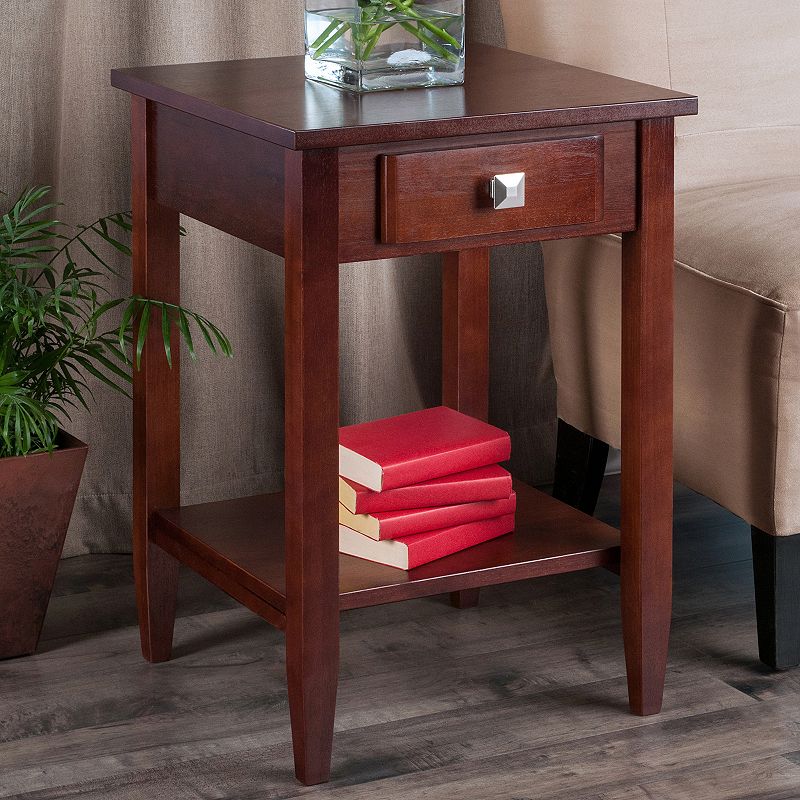 94086376 Winsome Richmond End Table, Brown sku 94086376