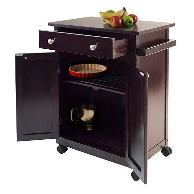 Winsome Savannah Kitchen Cart